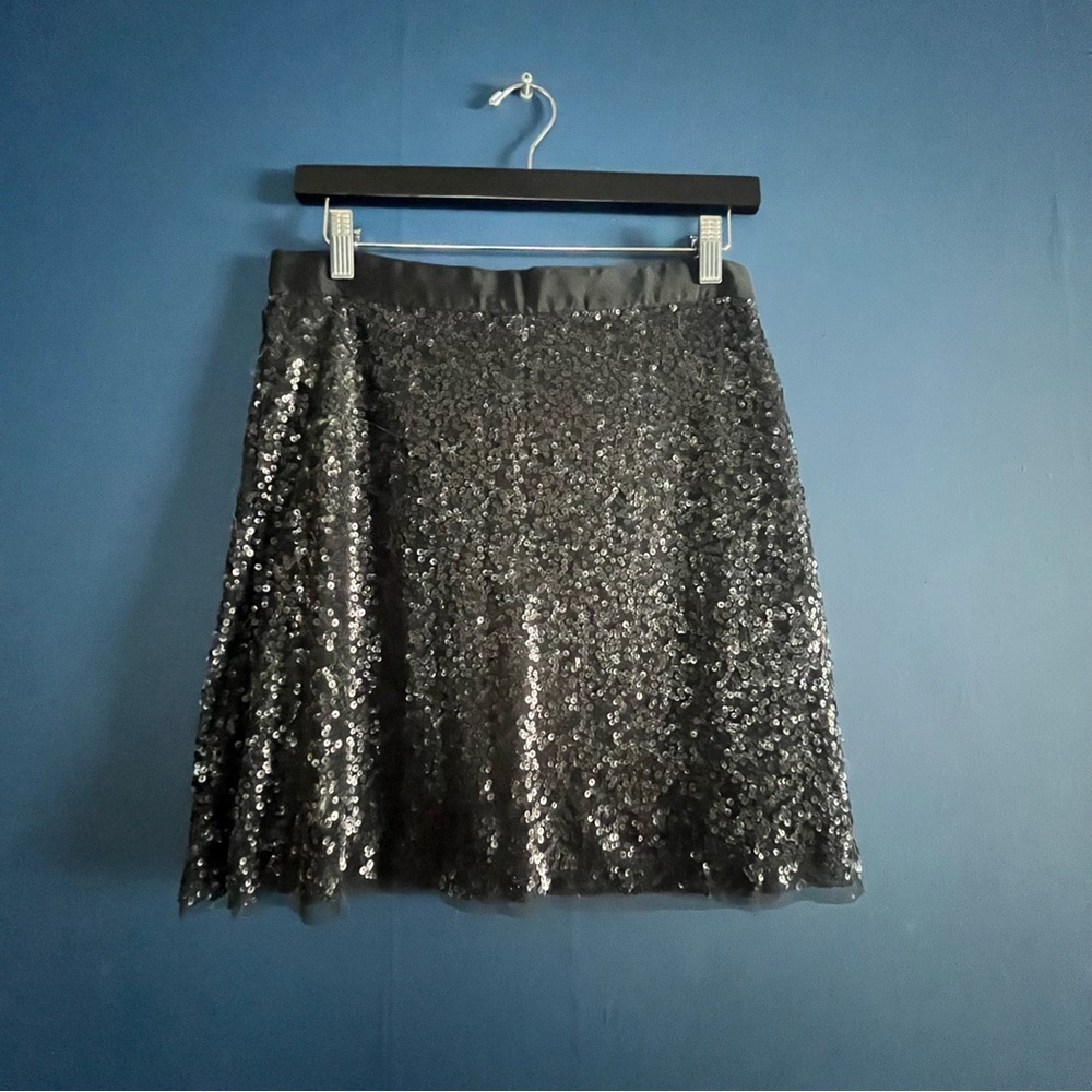 Y2K Vintage sequin a-line mini skirt Size 2